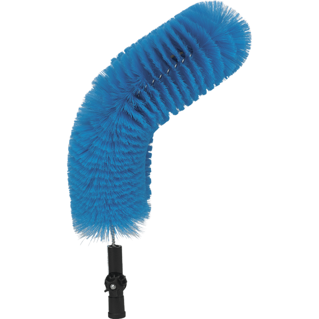 Vikan 53713 (uitwendige) buizenborstel verstelbaar 530 mm zacht blauw